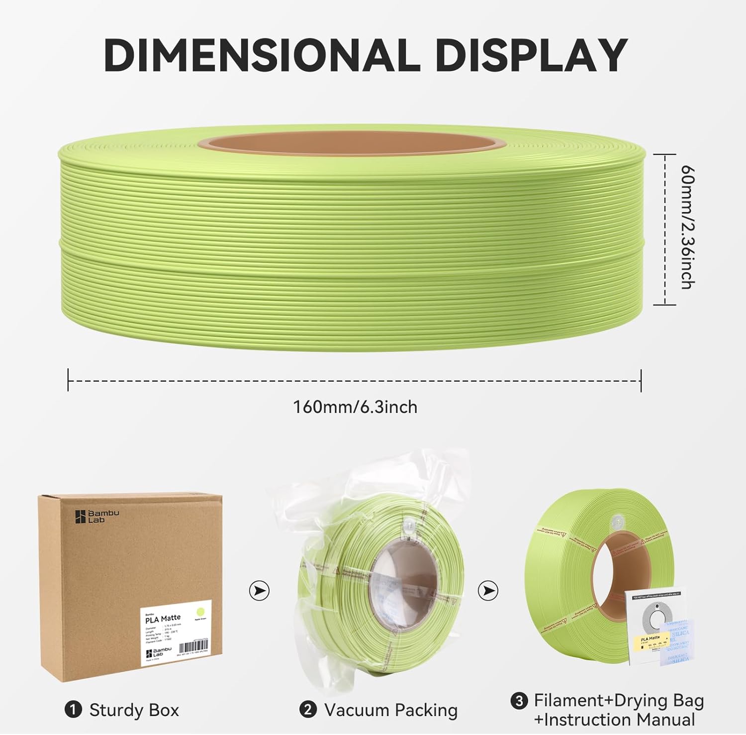 Bambu Lab Pla Lite (recarga) - Imagen 10